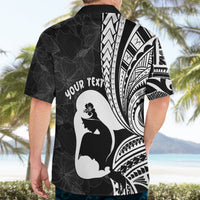 Mother's Day Hawaiian Shirt Polynesia Vintage Hibiscus - Black LT7 - Polynesian Pride