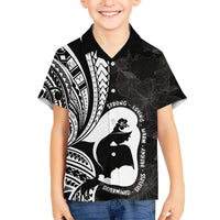 Mother's Day Hawaiian Shirt Polynesia Vintage Hibiscus - Black LT7 - Polynesian Pride