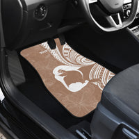 Mother's Day Car Mats Polynesia Vintage Hibiscus - Brown LT7 - Polynesian Pride
