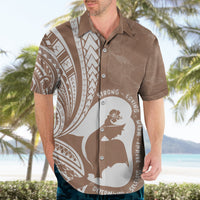 Mother's Day Hawaiian Shirt Polynesia Vintage Hibiscus - Brown LT7 - Polynesian Pride