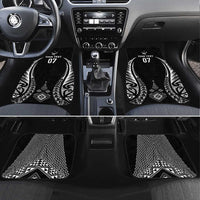 2025 Rugby Championship New Zealand Custom Car Mats Poutama Motifs - Polynesian Pride