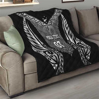 2025 Rugby Championship New Zealand Custom Quilt Poutama Motifs - Polynesian Pride