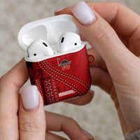Samoa FAST Siapo AirPods Case Tatau-Ulafala Vines LT7 - Polynesian Pride