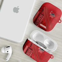 Samoa FAST Siapo AirPods Case Tatau-Ulafala Vines LT7 - Polynesian Pride