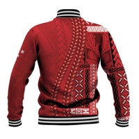 Samoa FAST Siapo Baseball Jacket Tatau-Ulafala Vines LT7 - Polynesian Pride