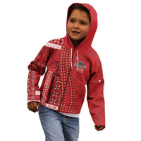 Samoa FAST Siapo Kid Hoodie Tatau-Ulafala Vines LT7 - Polynesian Pride