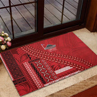 Samoa FAST Siapo Rubber Doormat Tatau-Ulafala Vines LT7 - Polynesian Pride