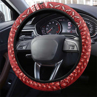 Samoa FAST Siapo Steering Wheel Cover Tatau-Ulafala Vines LT7 - Polynesian Pride
