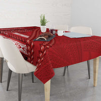 Samoa FAST Siapo Tablecloth Tatau-Ulafala Vines LT7 - Polynesian Pride