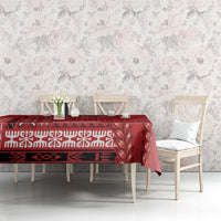 Samoa FAST Siapo Tablecloth Tatau-Ulafala Vines LT7 - Polynesian Pride