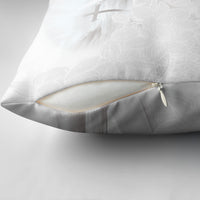Niue White Sunday Tapu Fanau Pillow Cover Fiti Pua Mix Hiapo Tapa LT7 - Polynesian Pride