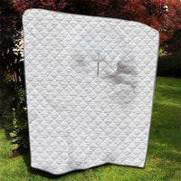 Niue White Sunday Tapu Fanau Quilt Fiti Pua Mix Hiapo Tapa LT7 - Polynesian Pride