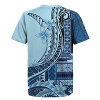 Samoa Siapo Mamanu Rugby Jersey Plumeria Navy Blue Motifs LT7 - Polynesian Pride