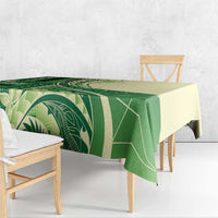 Samoa Siapo Mamanu Tablecloth Plumeria Emerald Motifs LT7 - Polynesian Pride