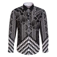 Aotearoa Taniko Pattern Family Matching Short Sleeve Bodycon Dress and Hawaiian Shirt Poutama Mix Kowhai Flowers