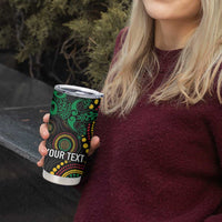 Vanuatu Personalized Aboriginal Arts Tumbler Cup Turtle and Iguana Special - Polynesian Pride