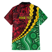 Vanuatu Personalized Tribal Hawaiian Shirt Aboriginal Inspired Mix Style LT7 - Polynesian Pride