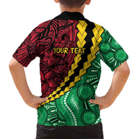 Vanuatu Personalized Tribal Hawaiian Shirt Aboriginal Inspired Mix Style LT7 - Polynesian Pride
