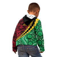 Vanuatu Personalized Tribal Kid Hoodie Aboriginal Inspired Mix Style LT7 - Polynesian Pride