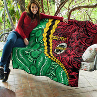 Vanuatu Personalized Tribal Quilt Aboriginal Inspired Mix Style - Polynesian Pride