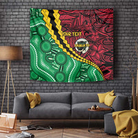 Vanuatu Personalized Tribal Tapestry Aboriginal Inspired Mix Style - Polynesian Pride
