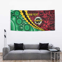 Vanuatu Personalized Tribal Tapestry Aboriginal Inspired Mix Style - Polynesian Pride