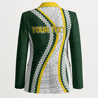 Cook Islands Rugby Personalized Avaiki Blazer GO Kuki LT7 - Polynesian Pride