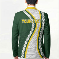 Cook Islands Rugby Personalized Avaiki Blazer GO Kuki LT7 - Polynesian Pride