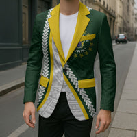 Cook Islands Rugby Personalized Avaiki Blazer GO Kuki LT7 - Polynesian Pride