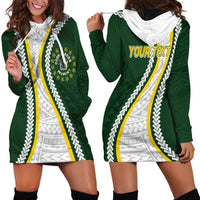 Cook Islands Rugby Personalized Avaiki Hoodie Dress GO Kuki LT7 - Polynesian Pride