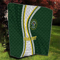 Cook Islands Rugby Personalized Avaiki Quilt GO Kuki LT7 - Polynesian Pride