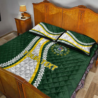 Cook Islands Rugby Personalized Avaiki Quilt Bed Set GO Kuki LT7 - Polynesian Pride
