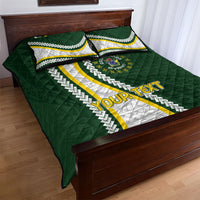 Cook Islands Rugby Personalized Avaiki Quilt Bed Set GO Kuki LT7 - Polynesian Pride