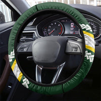 Cook Islands Rugby Avaiki Steering Wheel Cover GO Kuki LT7 - Polynesian Pride