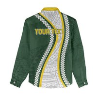 Cook Islands Rugby Personalized Avaiki Women Casual Shirt GO Kuki LT7 - Polynesian Pride
