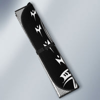 New Zealand Darts Personalized Hei Manaia Auto Sun Shade Classic Kowhaiwhai LT7 - Polynesian Pride