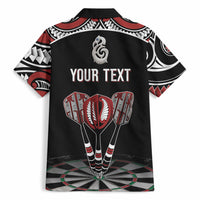 New Zealand Darts Personalized Hei Manaia Hawaiian Shirt Classic Kowhaiwhai LT7 - Polynesian Pride