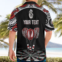 New Zealand Darts Personalized Hei Manaia Hawaiian Shirt Classic Kowhaiwhai LT7 - Polynesian Pride