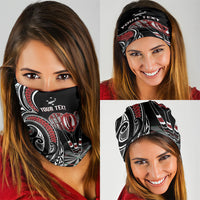 New Zealand Darts Personalized Hei Manaia Neck Gaiter Classic Kowhaiwhai LT7 - Polynesian Pride