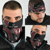 New Zealand Darts Personalized Hei Manaia Neck Gaiter Classic Kowhaiwhai LT7 - Polynesian Pride