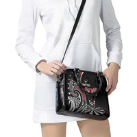 New Zealand Darts Personalized Hei Manaia Shoulder Handbag Classic Kowhaiwhai LT7 - Polynesian Pride