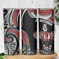 New Zealand Darts Hei Manaia Skinny Tumbler Classic Kowhaiwhai LT7 - Polynesian Pride
