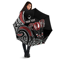 New Zealand Darts Personalized Hei Manaia Umbrella Classic Kowhaiwhai LT7 - Polynesian Pride