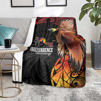 Papua New Guinea Blanket Grunge Style 49th Independence Anni LT7 - Polynesian Pride