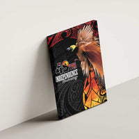 Papua New Guinea Canvas Wall Art Grunge Style 49th Independence Anni LT7 - Polynesian Pride