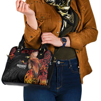 Papua New Guinea Shoulder Handbag Grunge Style 49th Independence Anni LT7 - Polynesian Pride