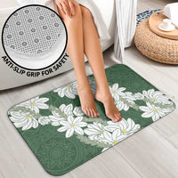Ia Orana Tahiti Tiare Bathroom Set Sage Green Lei - Polynesian Pride