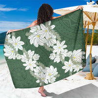 Ia Orana Tahiti Tiare Sarong Sage Green Lei - Polynesian Pride