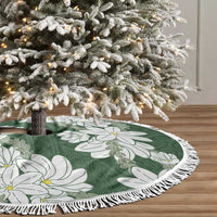 Ia Orana Tahiti Tiare Tree Skirt Sage Green Lei LT7 - Polynesian Pride