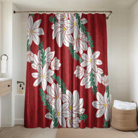 Ia Orana Tahiti Tiare Bathroom Set Crimson Lei - Polynesian Pride